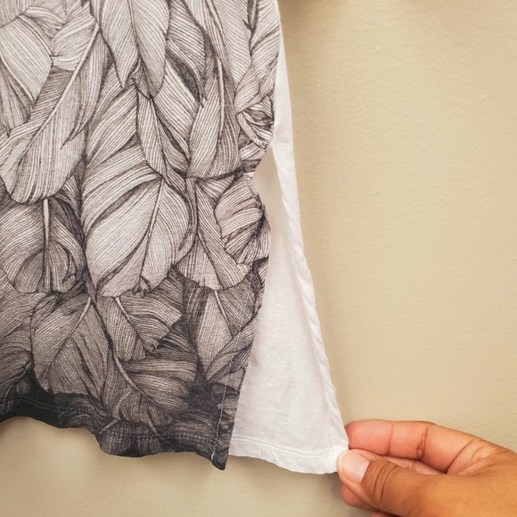 Stella McCartney Women's Floral Print Short Sleeve Tee Shirt Size 42 - Picture 3 of 10